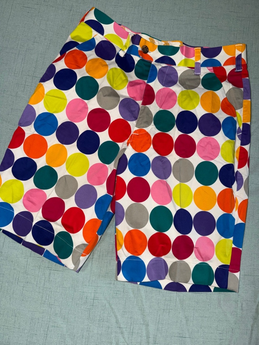 Loudmouth Golf Shorts “DISCO BALLS” Bermuda style Size 30